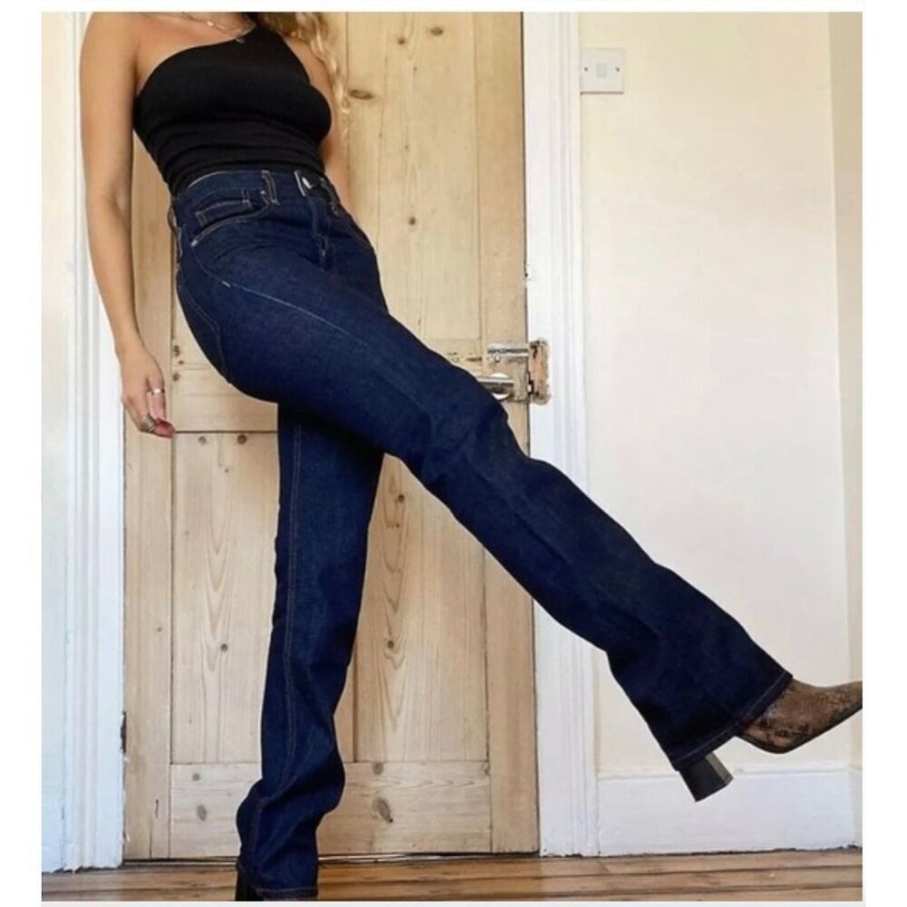 NWT Rag & Bone Maya High Rise Dark Wash Bootcut Jeans SZ 28